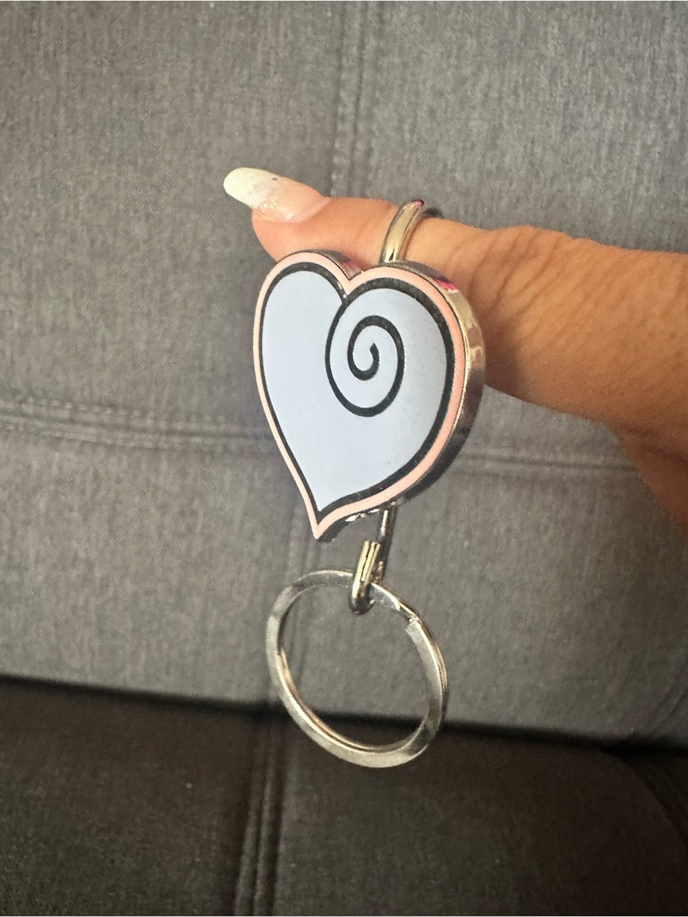 💙 Heart Purse Key Finder / Bag Hook 💙